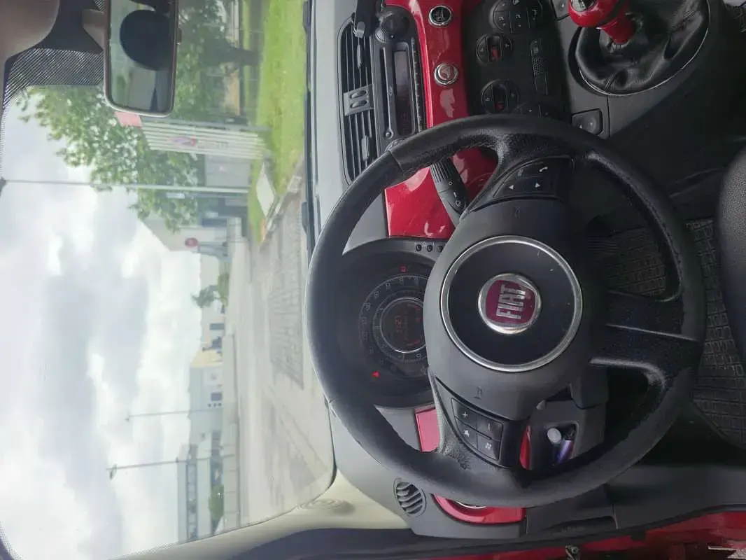 Usata Fiat 500 Sport 95 CV (69 kW) 2008 Rosso Utilitaria