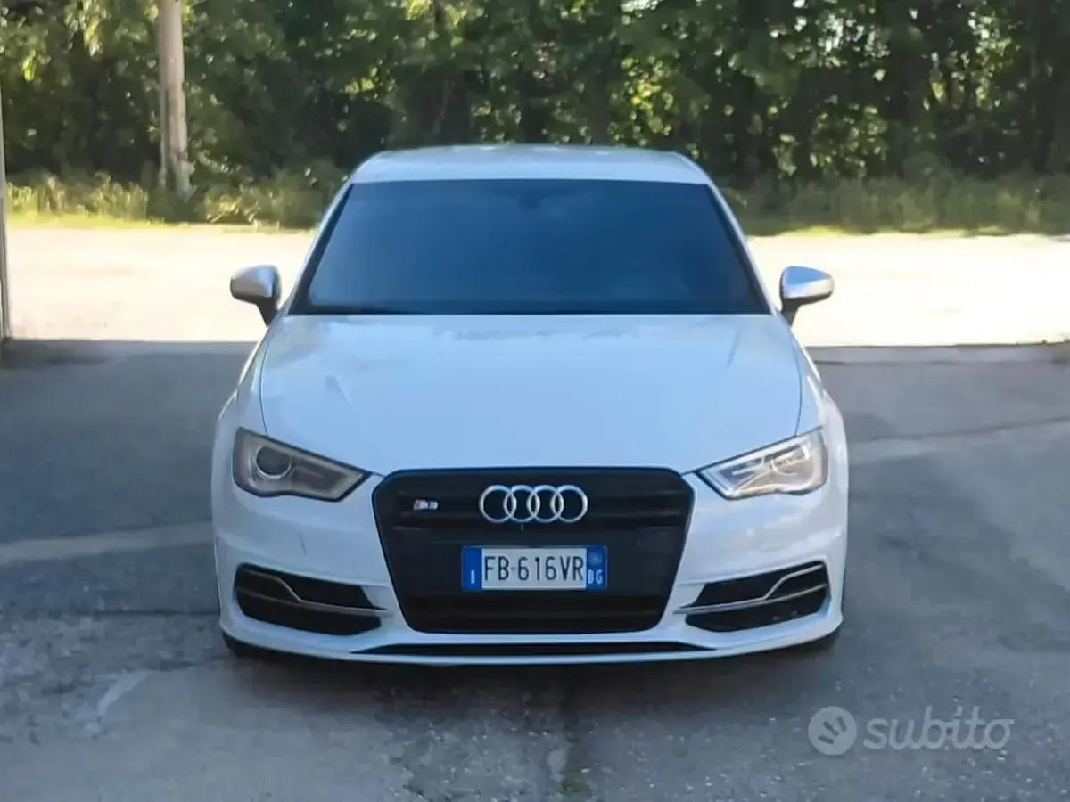 Usata Audi S3 Ambiente 300 CV (220 kW) 2016 Bianco Berlina