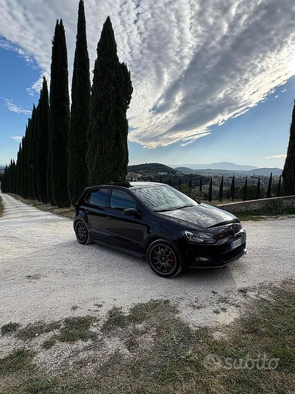 Usata VW Polo GTI 179 CV (131 kW) 2011 Nero Utilitaria