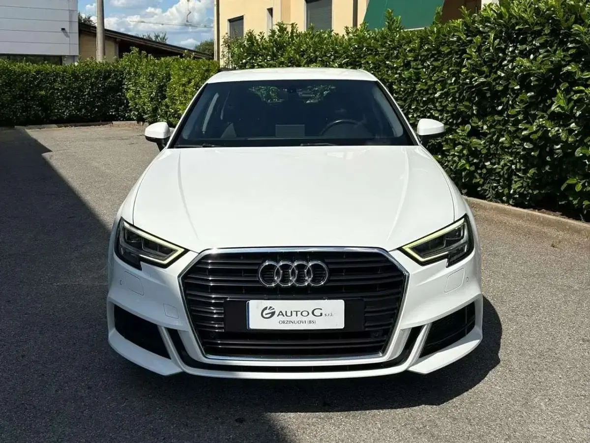 Usata Audi A3 S-Line 116 CV (85 kW) 2019 Bianco Berlina
