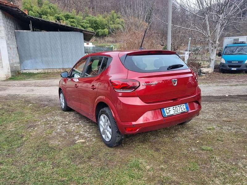Usata Dacia Sandero Comfort 101 CV (74 kW) 2021 Rosso Berlina