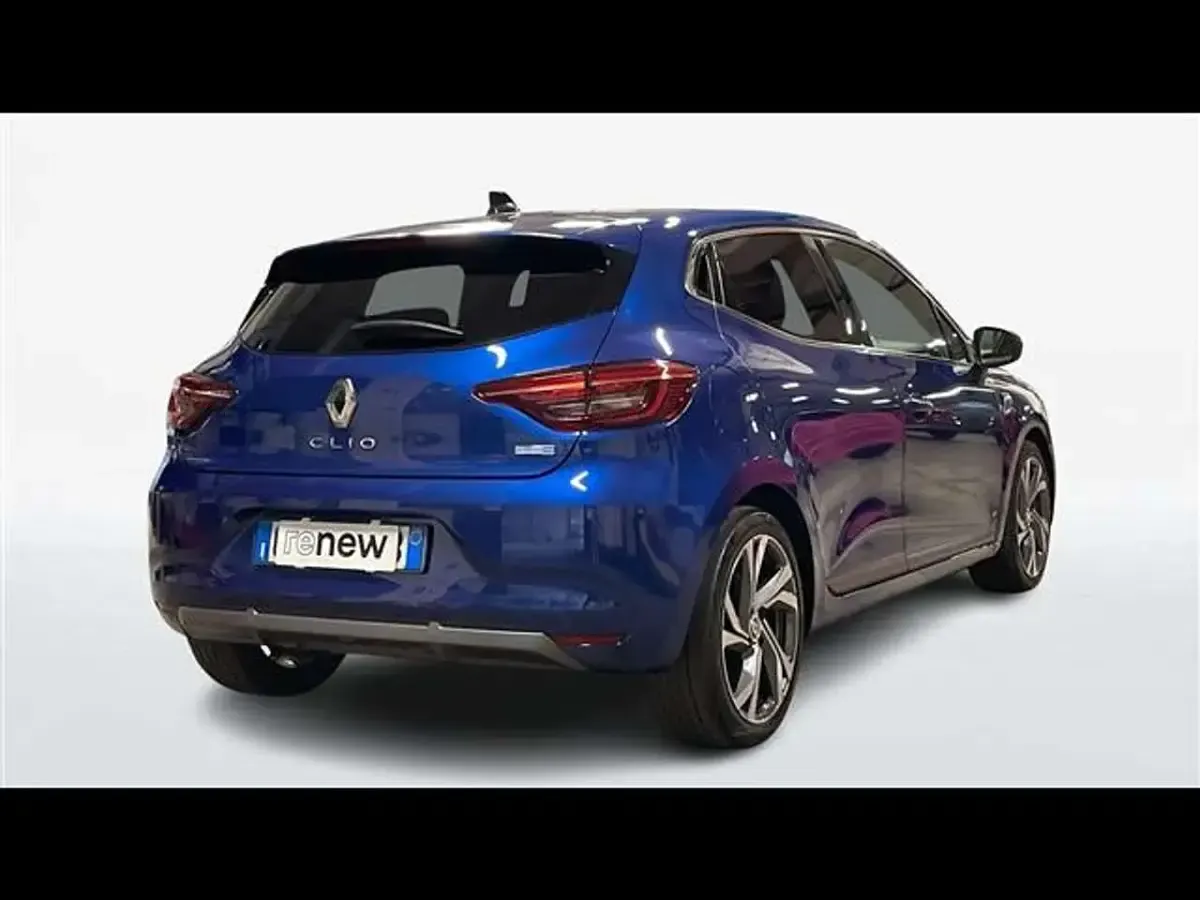 Usata Renault Clio V RS Line 91 CV (66 kW) 2022 Blu scuro Berlina