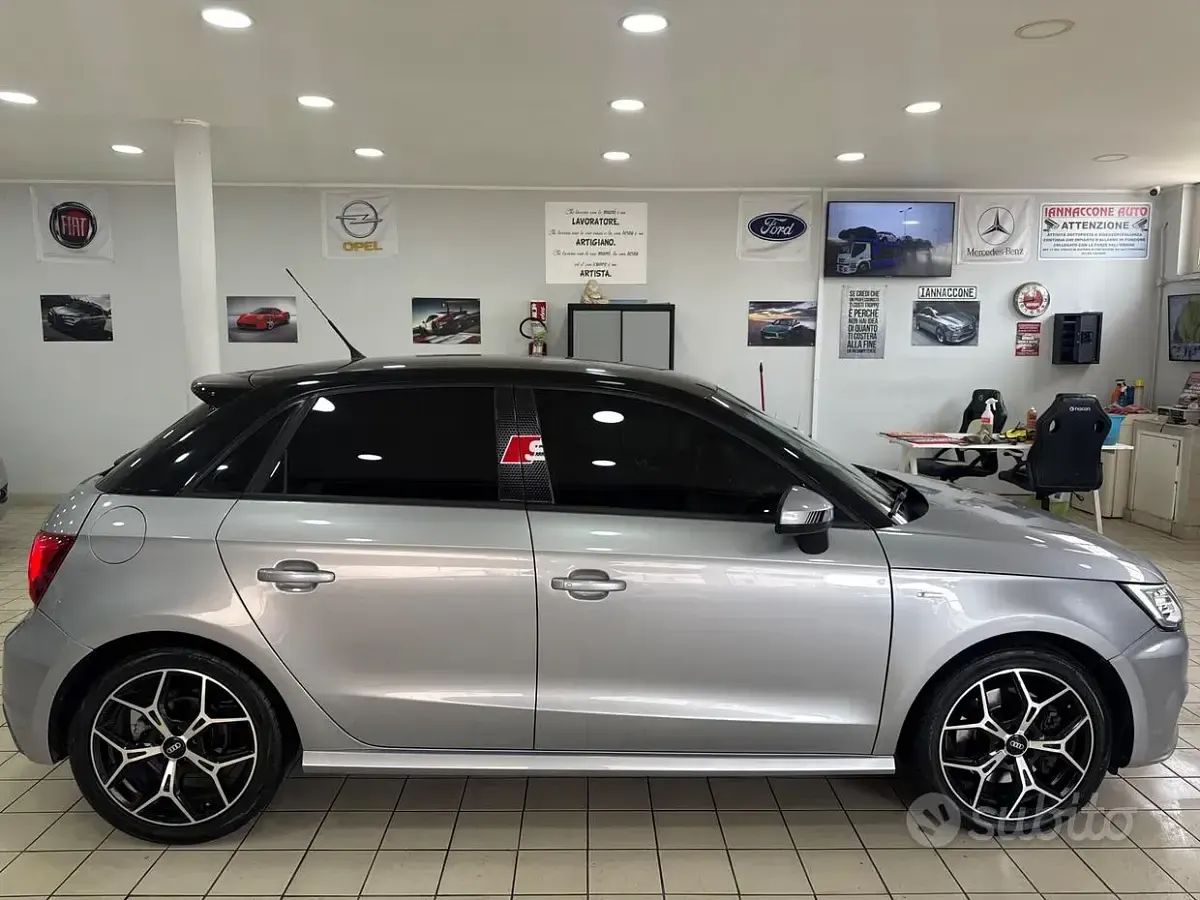 Usado Audi A1 S-Line 192 CV (141 kW) 2015 Gris Utilitario