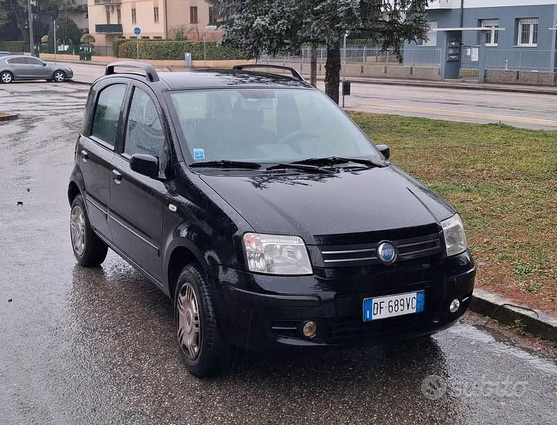 Usata Fiat Panda 77 CV (56 kW) 2007 Nero Utilitaria
