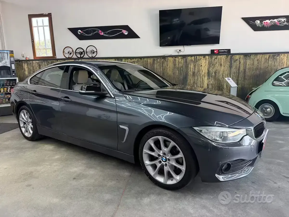 Usata BMW 420 Gran Coupé Sport Line 190 CV (139 kW) 2015 Grigio Coupé