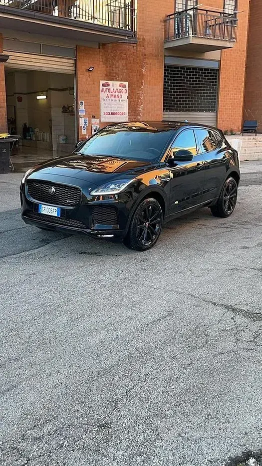Usata Jaguar E-Pace 200 CV (147 kW) 2018 Nero SUV
