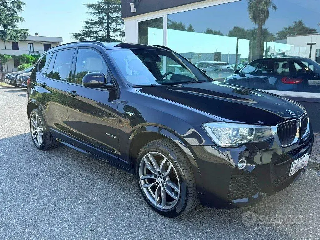 Usata BMW X3 M Sport 190 CV (139 kW) 2017 Nero SUV