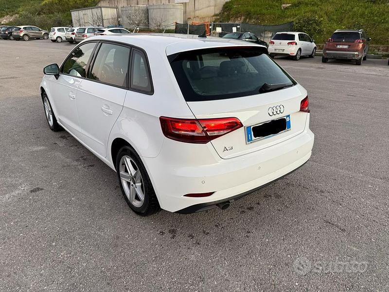 Usata Audi A3 116 CV (85 kW) 2020 Bianco Berlina