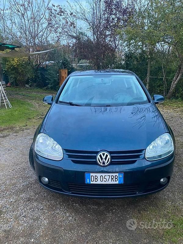 Usata VW Golf VI United 102 CV (75 kW) 2008 Blu Utilitaria