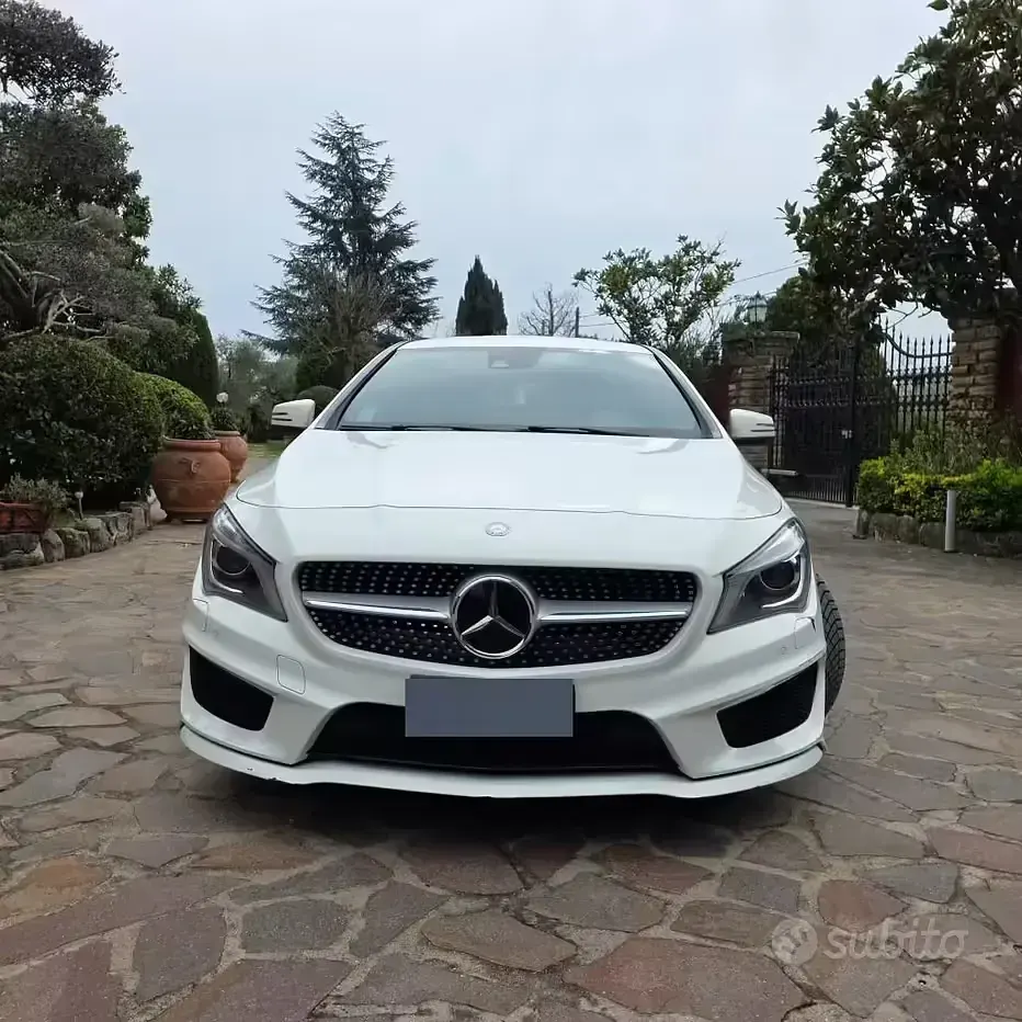 Usata Mercedes CLA220 177 CV (130 kW) 2016 Bianco Berlina