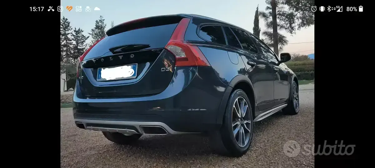 Usata Volvo V60 CC 150 CV (110 kW) 2016 Grigio Station wagon