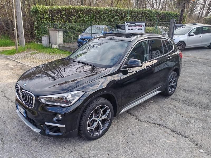 Usata BMW X1 xLine 150 CV (110 kW) 2018 Nero SUV