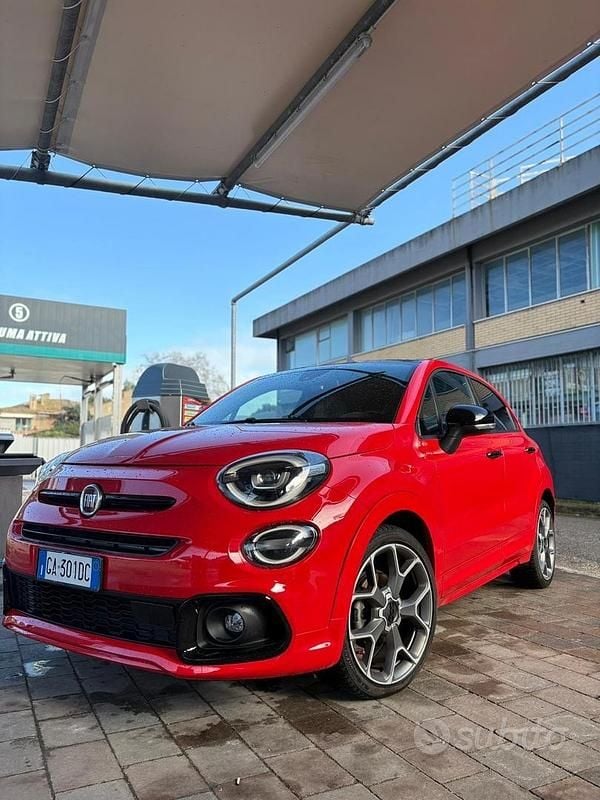 Usata Fiat 500X Sport 120 CV (88 kW) 2020 Rosso SUV