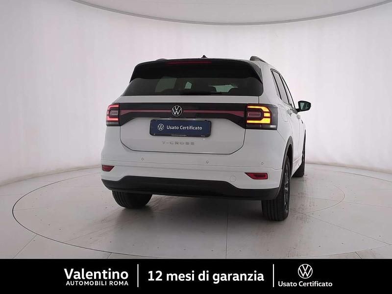 Usata VW T-Cross R-line 95 CV (69 kW) 2022 Bianco SUV