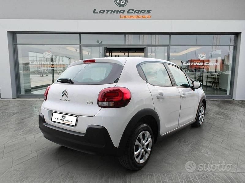Usata Citroën C3 Feel 83 CV (61 kW) 2020 Bianco Utilitaria