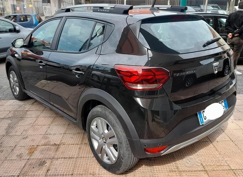 Usata Dacia Sandero Expression 91 CV (66 kW) 2022 Nero Berlina