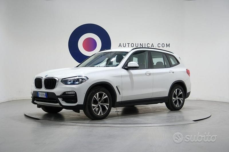 Usata BMW X3 Advantage 190 CV (139 kW) 2018 Bianco SUV