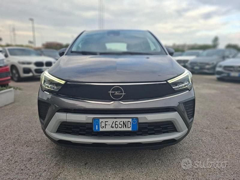 Usata Opel Crossland X S 110 CV (80 kW) 2021 Grigio SUV