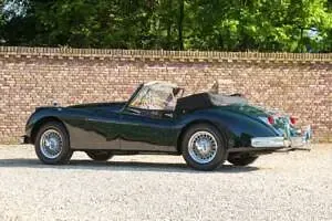 Usata Jaguar XK SE 213 CV (156 kW) 1957 Verde Cabrio