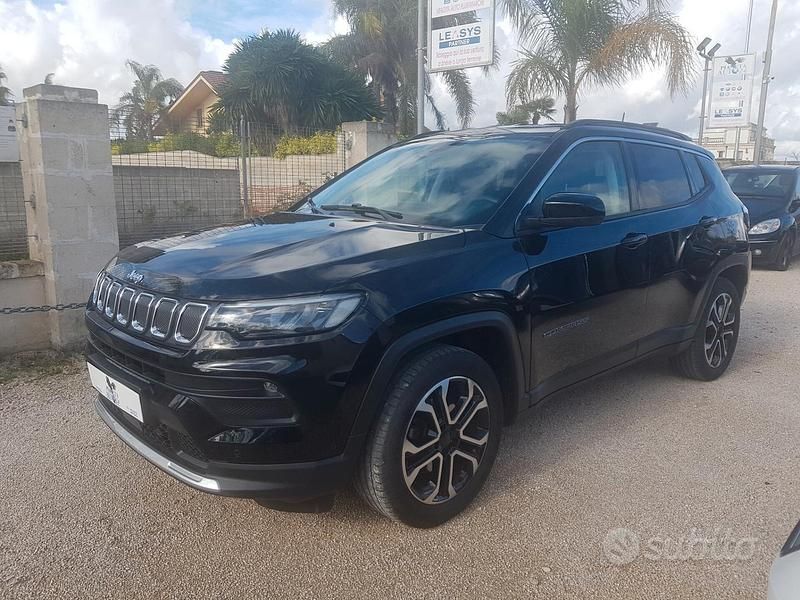 Usata Jeep Compass Limited 131 CV (96 kW) 2022 Nero SUV