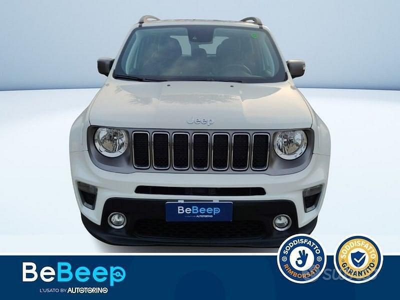 Usata Jeep Renegade Limited 150 CV (110 kW) 2020 Bianco pastello SUV