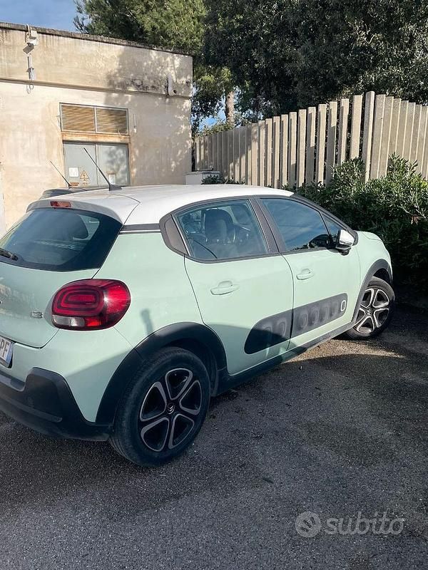 Usata Citroën C3 2019 Verde Utilitaria