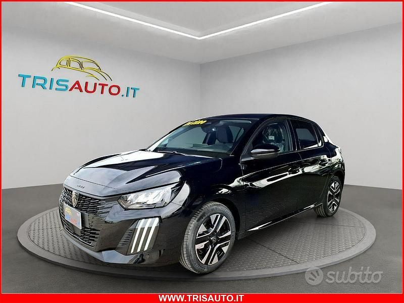 Nuova Peugeot 208 Allure 101 CV (74 kW) 2025 Nero Utilitaria