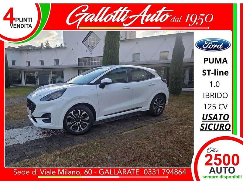 Usata Ford Puma ST-Line 125 CV (91 kW) 2021 Grigio SUV