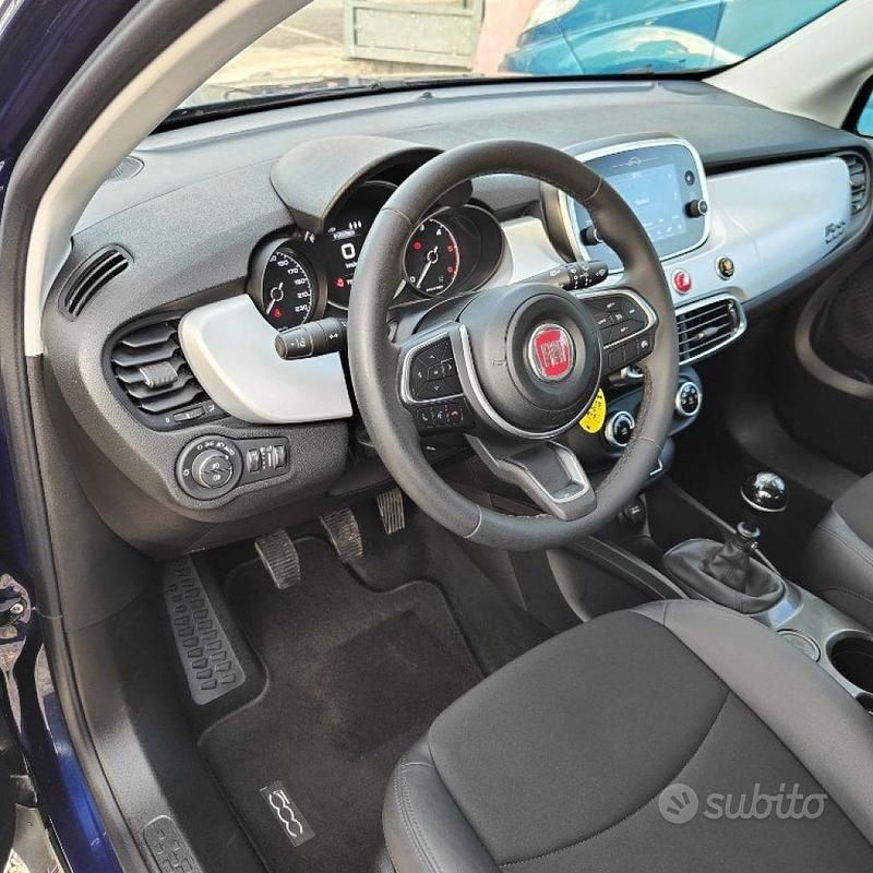 Usata Fiat 500X Connect 131 CV (96 kW) 2022 Blu SUV