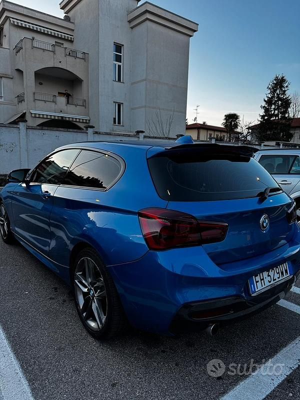 Usata BMW 114 M Sport 95 CV (69 kW) 2017 Blu Utilitaria