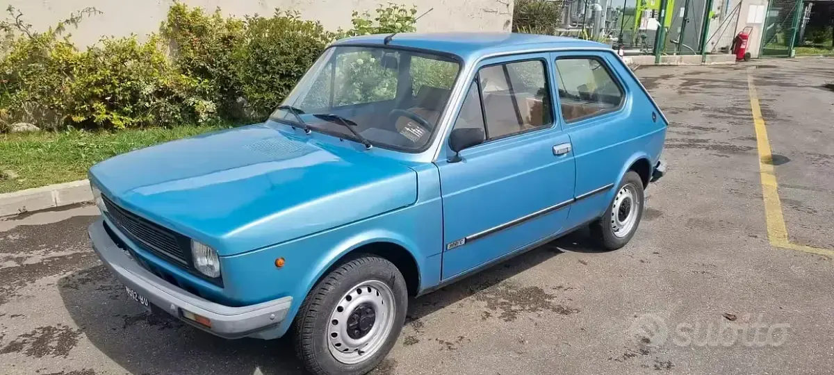Usata Fiat 127 45 CV (33 kW) 1970 Bluazzurro Berlina