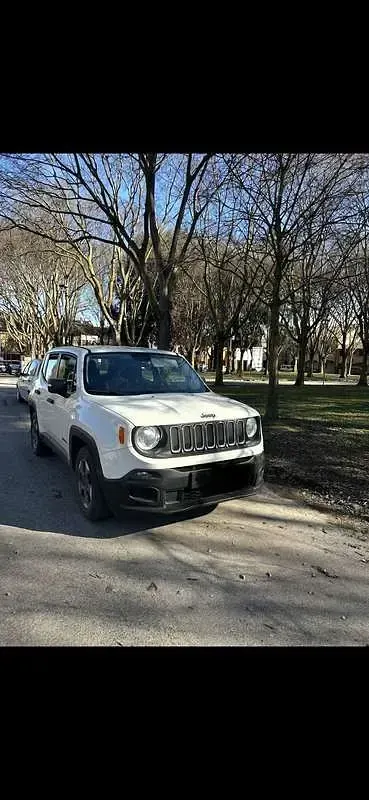 Usata Jeep Renegade Sport 95 CV (69 kW) 2017 Bianco SUV