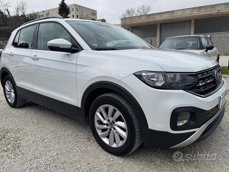 Usata VW T-Cross Style 115 CV (84 kW) 2021 Bianco SUV