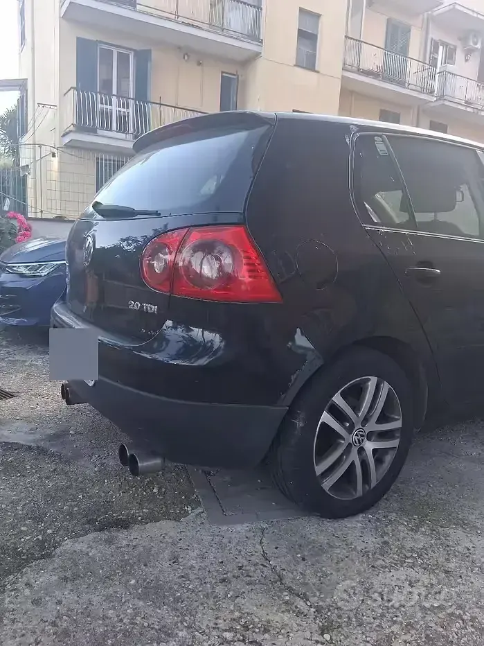 Usata VW Golf V 140 CV (102 kW) 2007 Nero Berlina