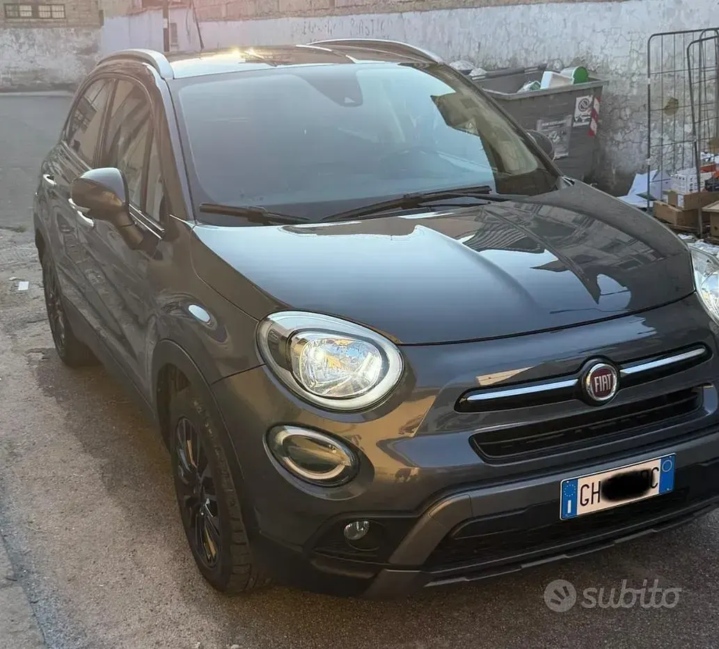 Usata Fiat 500X Cross 120 CV (88 kW) 2018 Grigio SUV