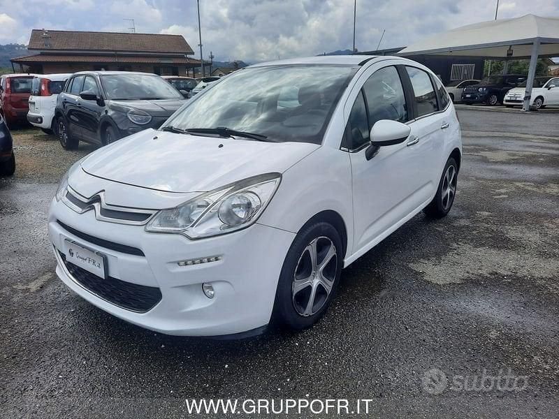 Usata Citroën C3 Feel 82 CV (60 kW) 2016 Bianco Utilitaria
