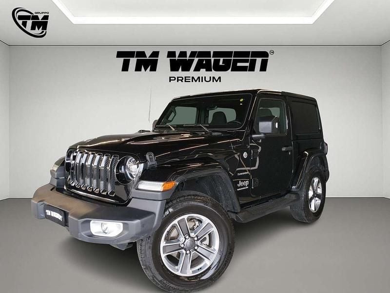 Usata Jeep Wrangler Sahara 200 CV (147 kW) 2020 Nero SUV
