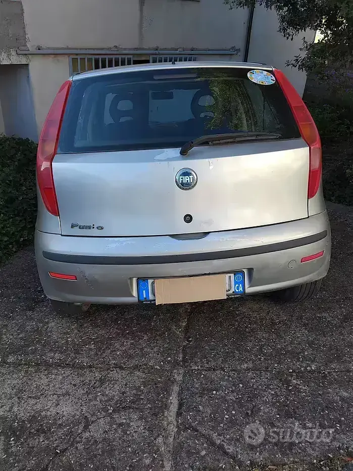 Usata Fiat Punto 60 CV (44 kW) 2003 Grigio Utilitaria