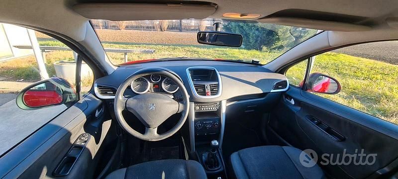 Usata Peugeot 207 Access 68 CV (50 kW) 2012 Rosso Berlina