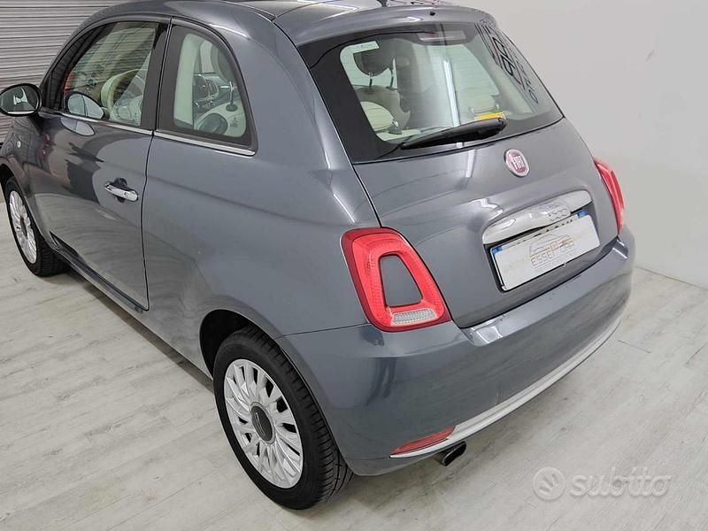 Usata Fiat 500 Lounge 69 CV (50 kW) 2017 Grigio Utilitaria
