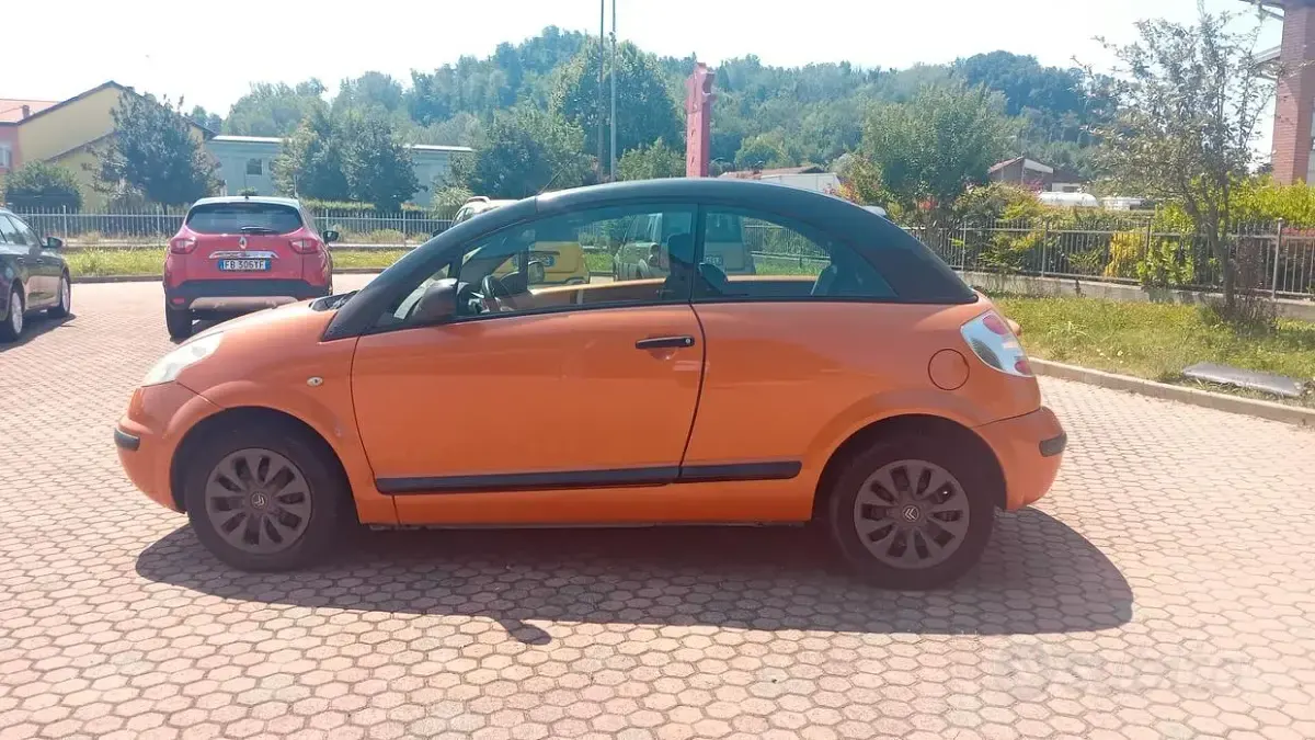 Usata Citroën C3 Pluriel 73 CV (53 kW) 2006 Arancione Cabrio