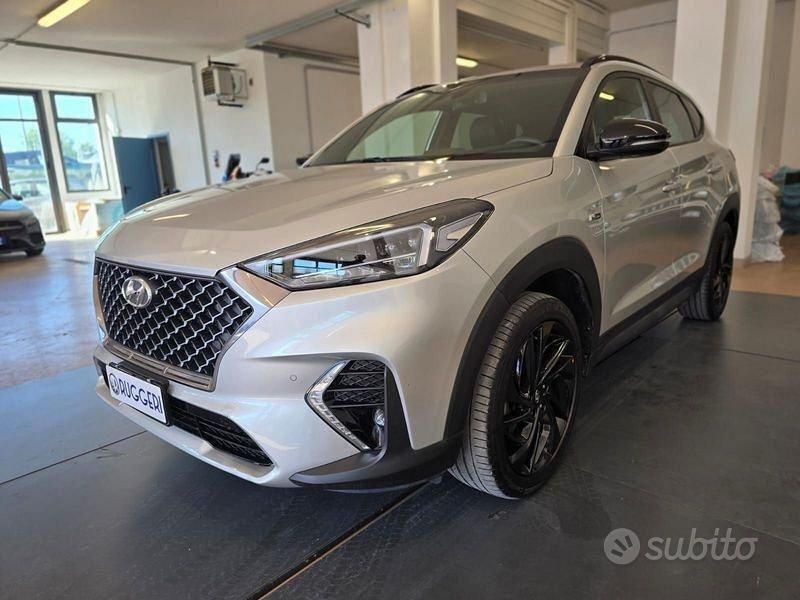 Grigio Usata 2020 Hyundai Tucson N Line SUV | 20.900 € (Buon prezzo) - Immagine 1/4
