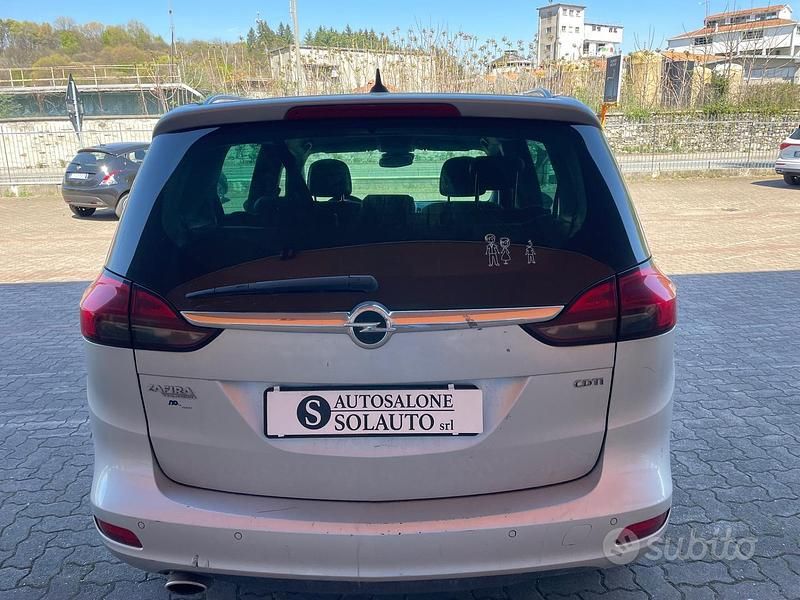 Usata Opel Zafira Tourer Cosmo 165 CV (121 kW) 2014 Grigio Monovolume