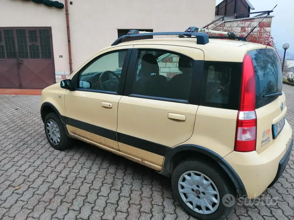 Usata Fiat Panda 69 CV (50 kW) 2007 Giallo Utilitaria