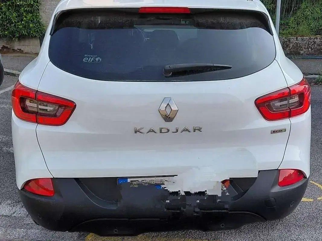 Usata Renault Kadjar Zen 110 CV (80 kW) 2015 Bianco SUV