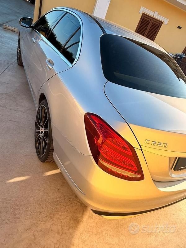 Usata Mercedes C220 2014 Grigio Berlina