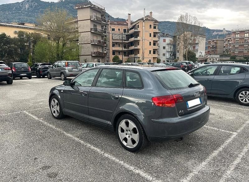Usata Audi A3 140 CV (102 kW) 2006 Grigio Utilitaria