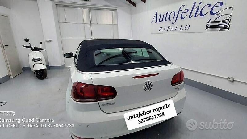 Usado VW Golf 105 CV (77 kW) 2011 Blanco Descapotable