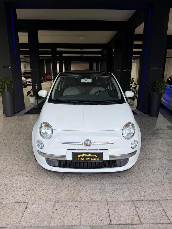 Usata Fiat 500 Lounge 69 CV (50 kW) 2010 Bianco Berlina