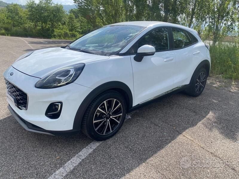 Usata Ford Puma Titanium 120 CV (88 kW) 2022 Bianco Station wagon